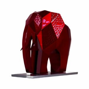 Eléphant - Rouge Candy